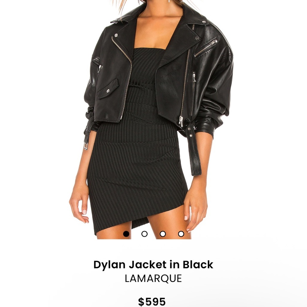 LAMARQUE Dylan retro leather Jacket